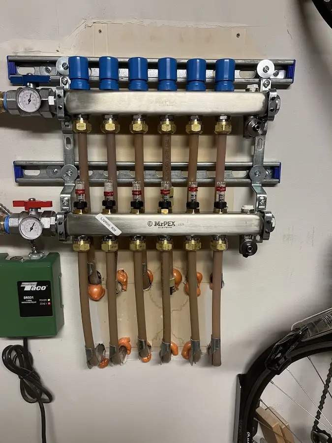 Plumber performing Leak Detection at a residential property in Cedar Hills